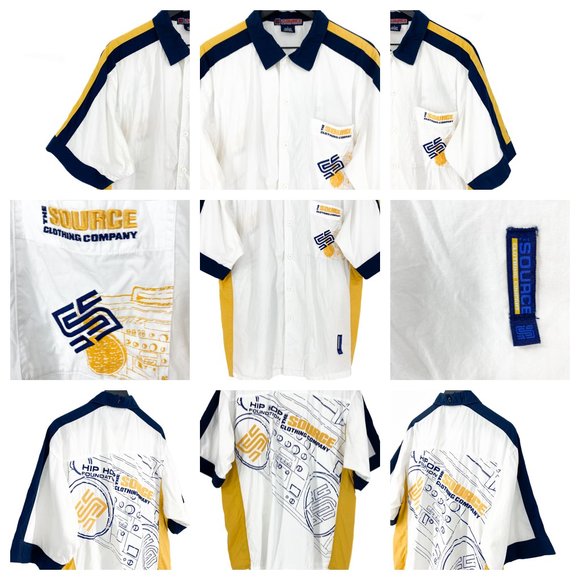 RARE THE SOURCE CLOTHING CO Hip Hop Boom Box Shirt - Picture 13 of 16